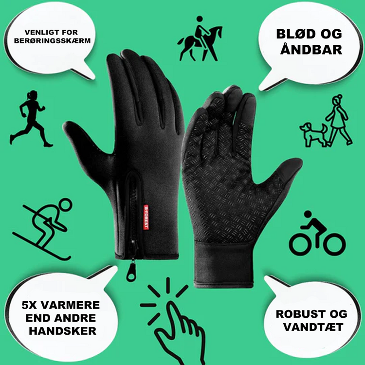 HeatGloves™ | Varme vandtætte handsker
